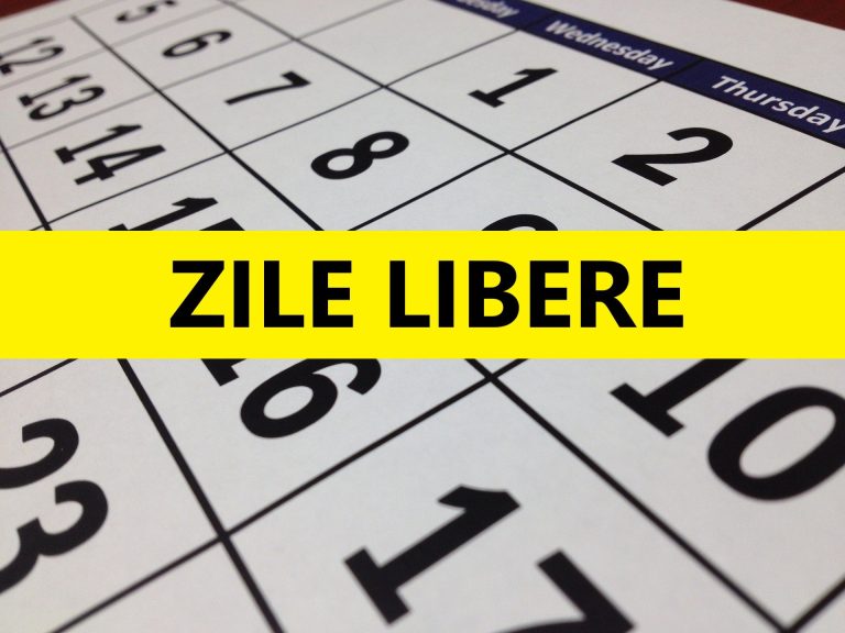 Minivacanţă de 3 zile la sfârșitul acestei săptămâni