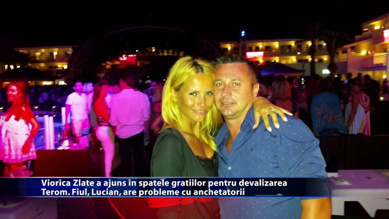 Viorica Zlate a ajuns in spatele gratiilor pentru devalizarea Terom. Fiul, Lucian, are probleme cu anchetatorii