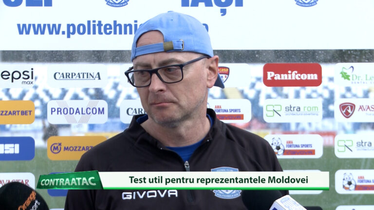 CONTRAATAC / TEST UTIL PENTRU REPREZENTANTELE MOLDOVEI