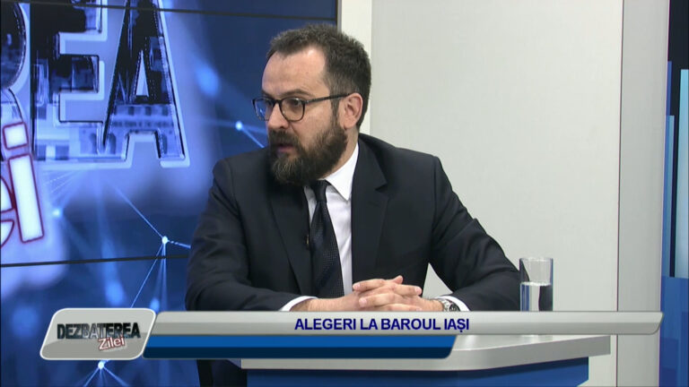 DEZBATEREA ZILEI / ALEGERI LA BAROUL IAȘI