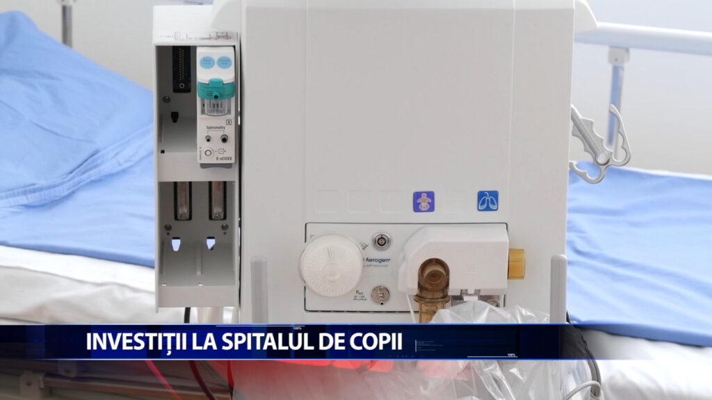 INVESTITII LA SPITALUL DE COPII