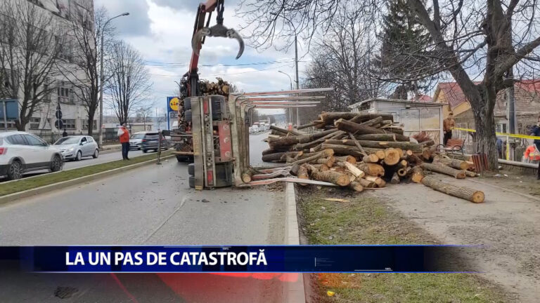 LA UN PAS DE CATASTROFA