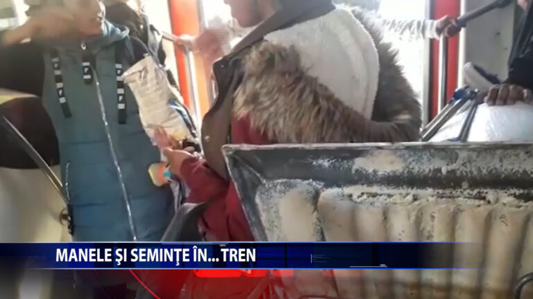 MANELE SI SEMINTE IN… TREN