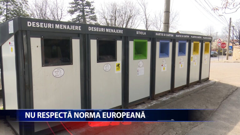 NU RESPECTA NORMA EUROPEANA