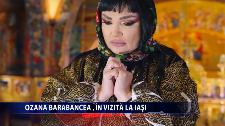 OZANA BARABANCEA, IN VIZITA LA IASI