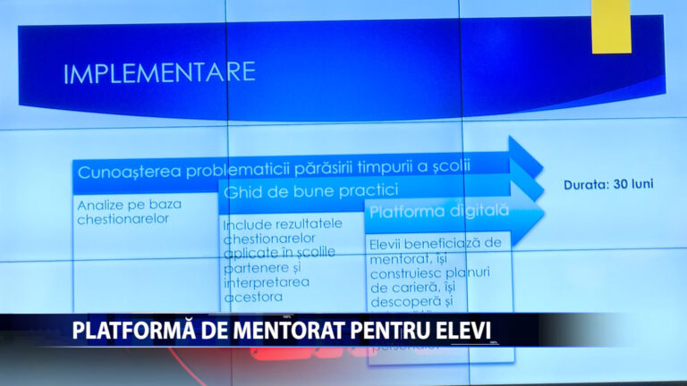 PLATFORMA DE MENTORAT PENTRU ELEVI