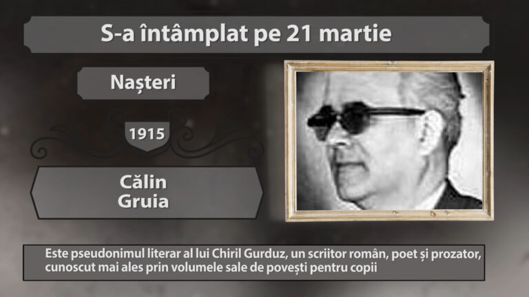 S-a intamplat pe …