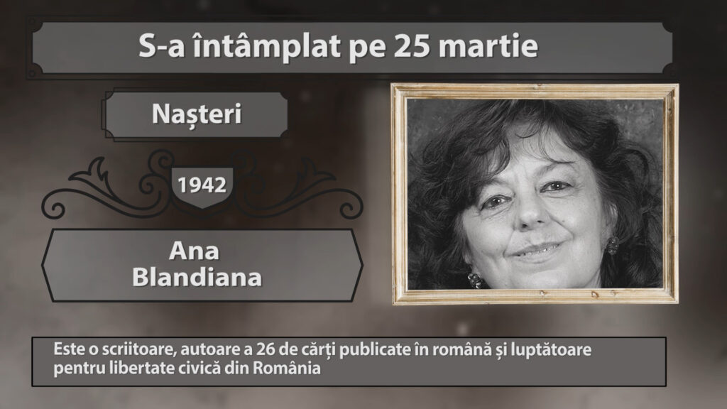 S-a intamplat pe …