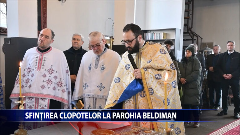 SFINTIREA CLOPOTELOR LA PAROHIA BELDIMAN