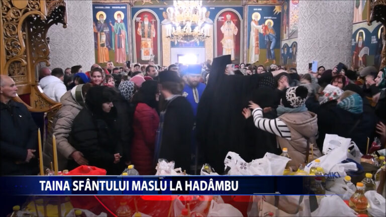 TAINA SFANTULUI MASLU LA HADAMBU