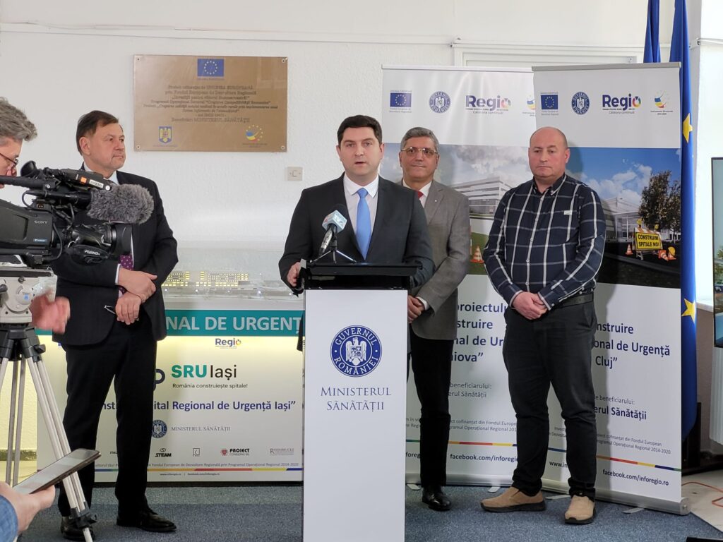Ministrul Alexandru Rafila sprijină proiectele Iașului!