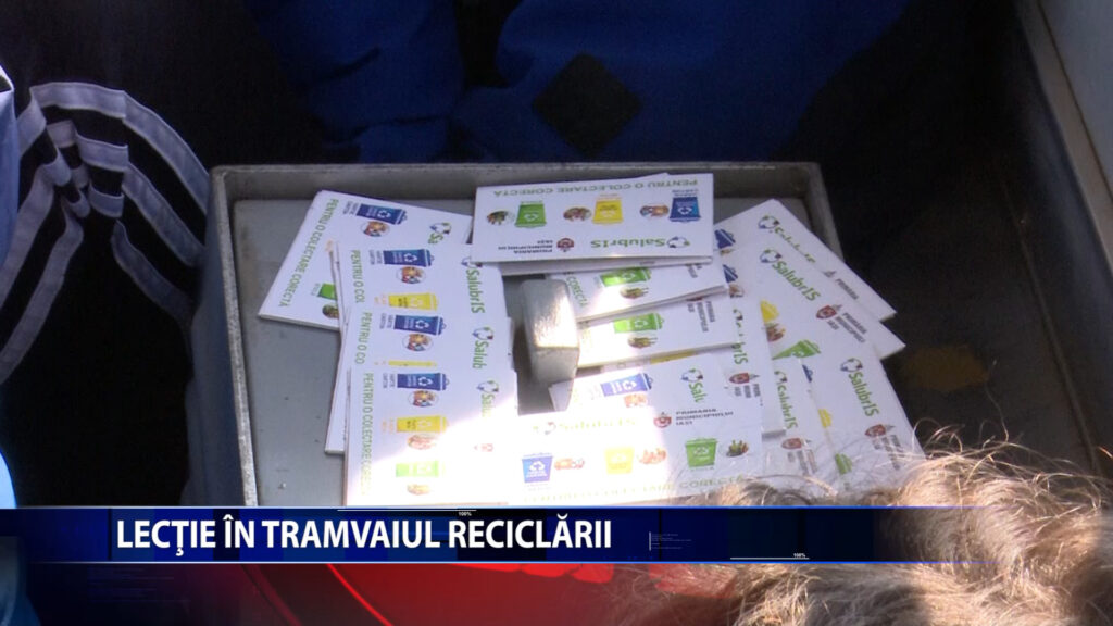 LECTIE IN TRAMVAIUL RECICLARII