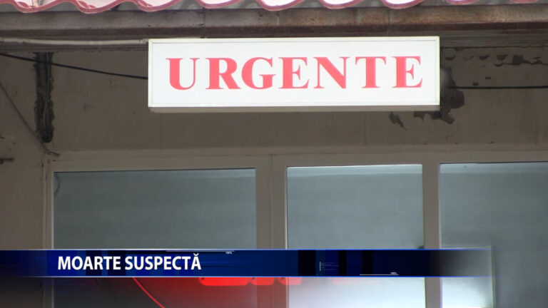 MOARTE SUSPECTA