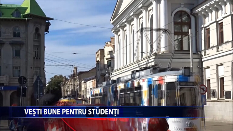 VESTI BUNE PENTRU STUDENTI