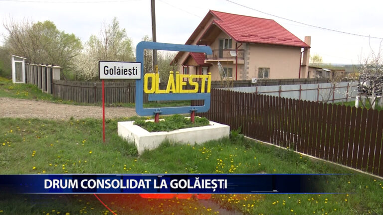 DRUM CONSOLIDAT IN GOLAIESTI