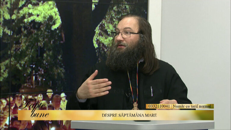 FAPTE BUNE \ DESPRE SAPTAMANA MARE