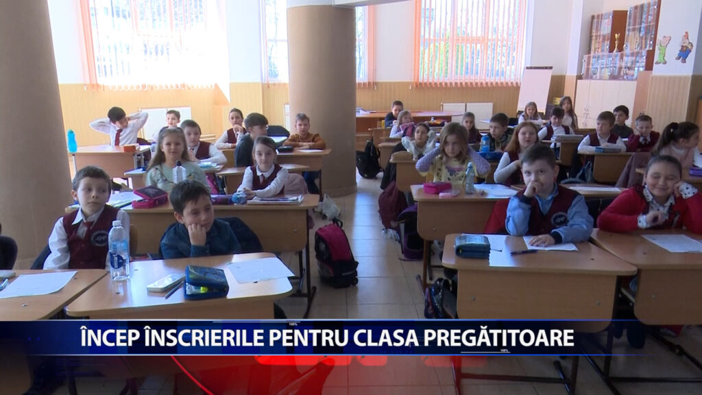 INCEP INSCRIERILE PENTRU CLASA PREGATITOARE