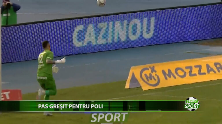 PAS GRESIT PENTRU POLI