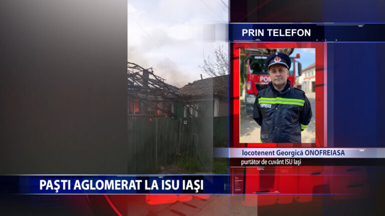 PASTI AGLOMERAT LA ISU IASI