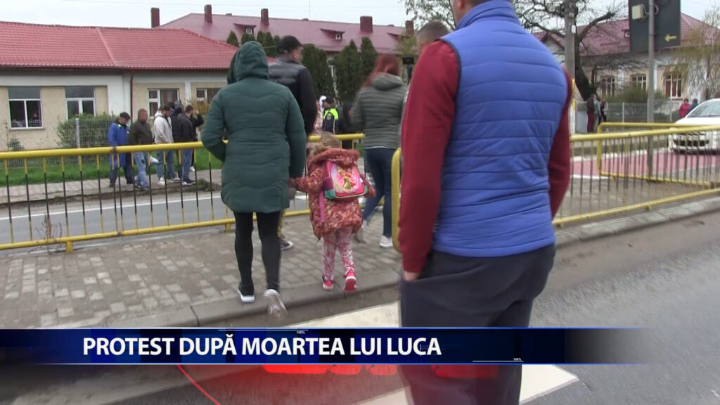 PROTEST DUPA MOARTEA LUI LUCA