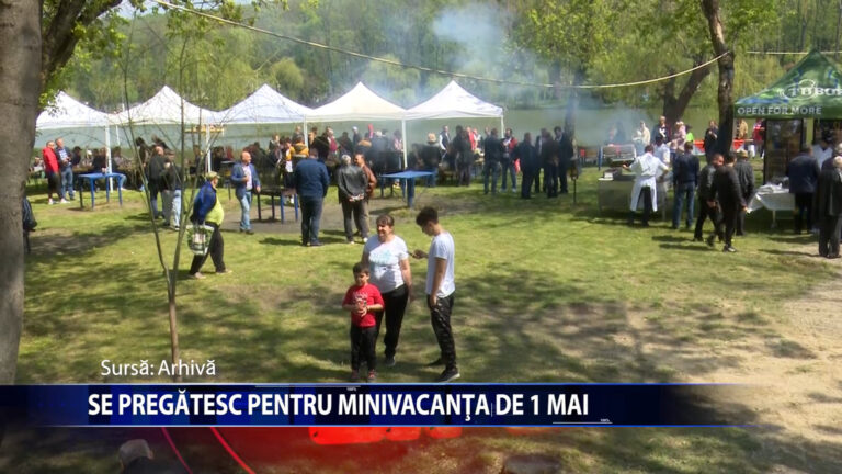 Se pregatesc pentru minivacanta de 1 Mai