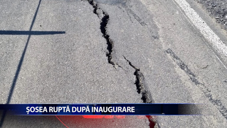 SOSEA RUPTA DUPA … INAUGURARE