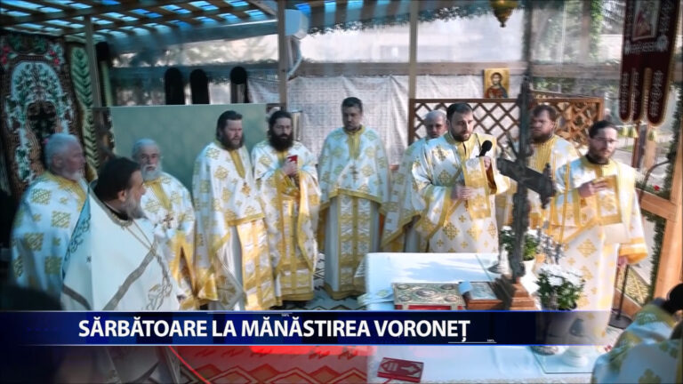 SARBATOARE LA MANASTIREA VORONET