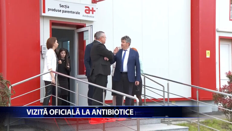 VIZITA OFICIALA LA ANTIBIOTOCE