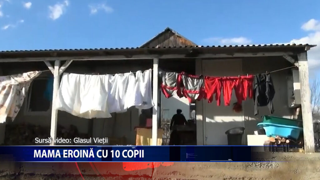 MAMA EROINA CU 10 COPII