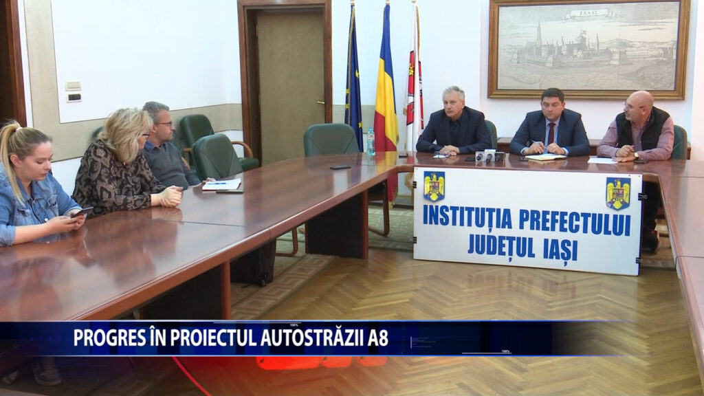 PROGRES IN PROIECTUL AUTOSTRAZII A8
