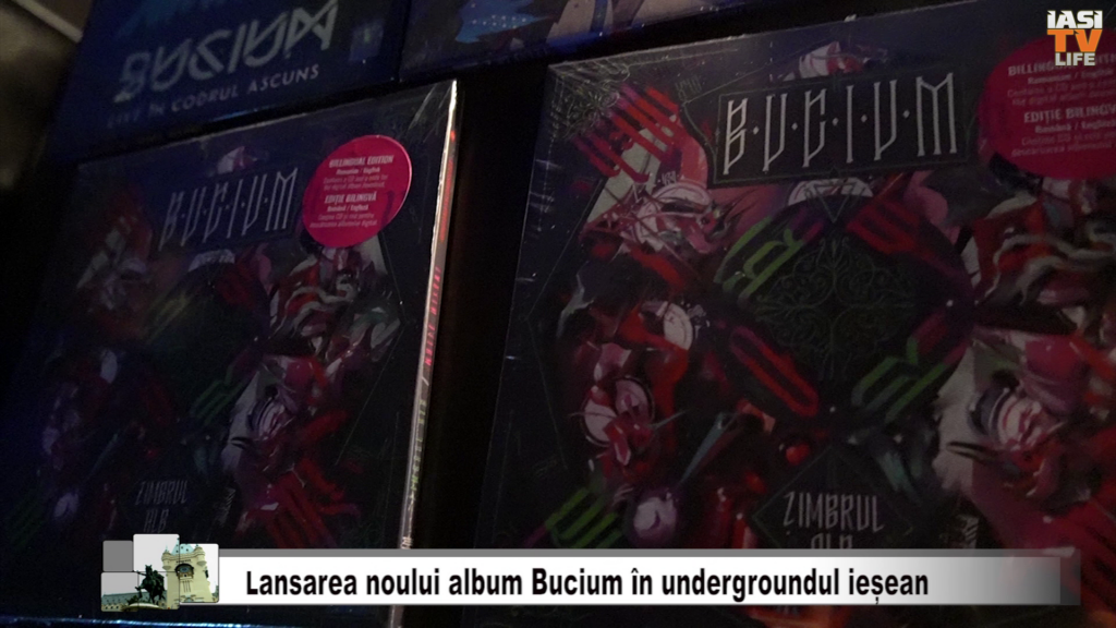 „Zimbrul alb”, noul album al trupei Bucium a fost lansat la Iași