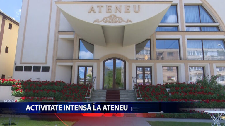Activitate intensa la Ateneu