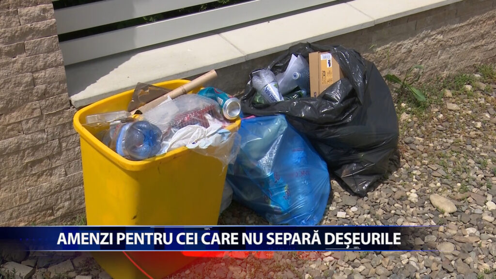 AMENZI PENTRU CEI CARE NU SEPARA DESEURILE