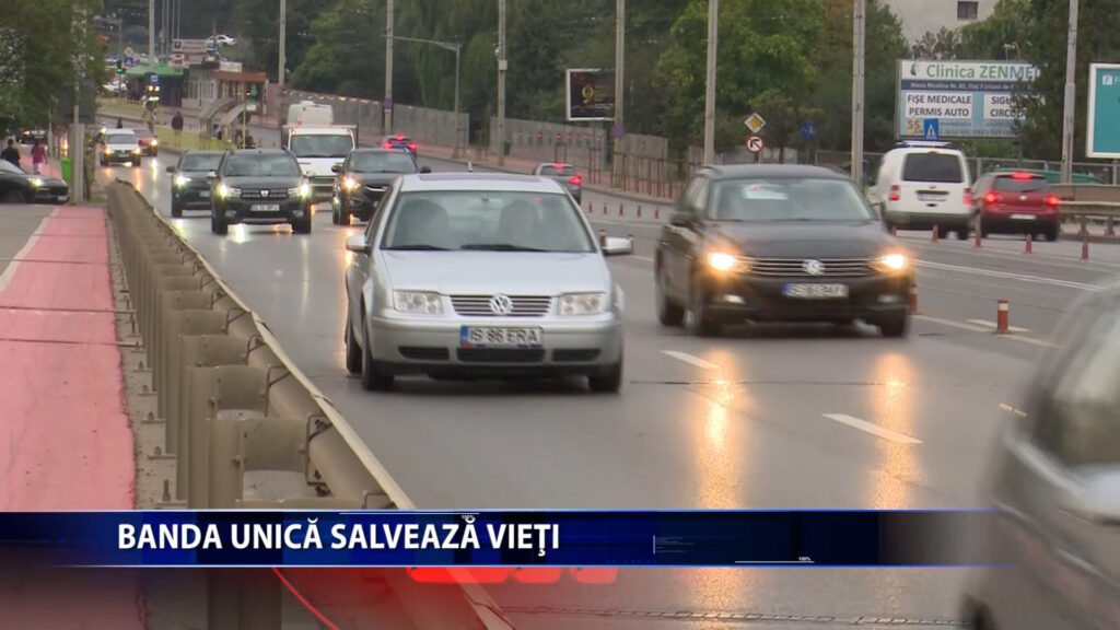 Banda unica salveaza vieti