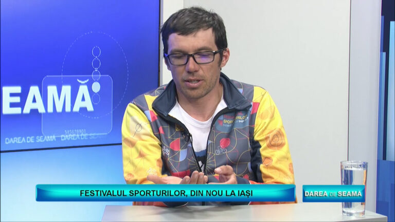 DAREA DE SEAMĂ / FESTIVALUL SPORTURILOR, DIN NOU LA IAȘI