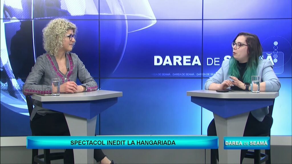 DAREA DE SEAMĂ / SPECTACOL INEDIT LA HANGARIADA