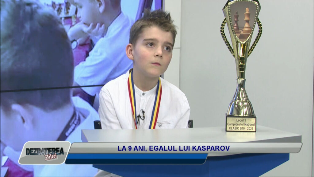 DEZBATEREA ZILEI / LA 9 ANI, EGALUL LUI KASPAROV