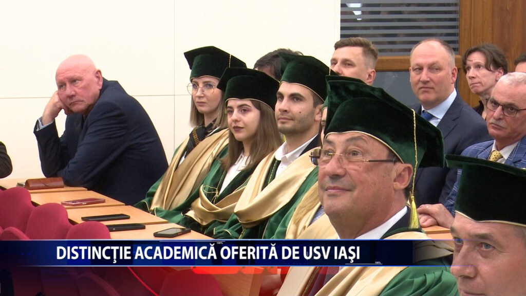 Distinctie academica oferita de USV Iasi