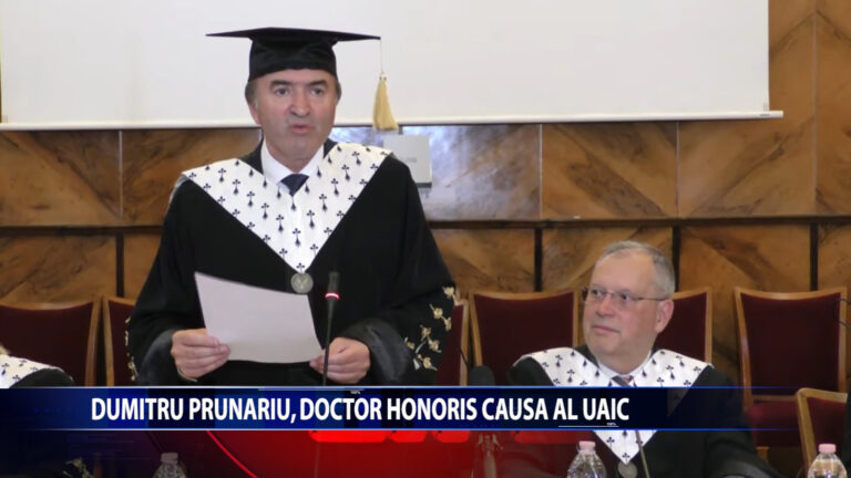 Dumitru Prunariu, Doctor Honoris Causa al UAIC