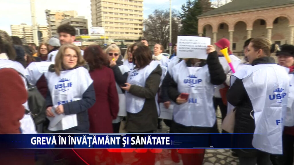 Greva in invatamant si sanatate