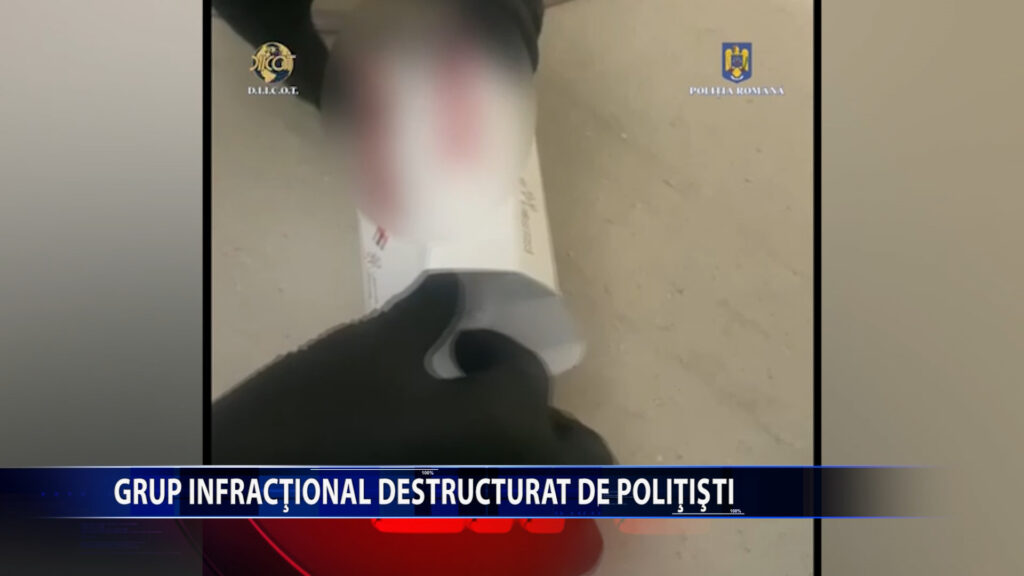 GRUP INFRACTIONAL DESTRUCTURAT DE POLITISTI