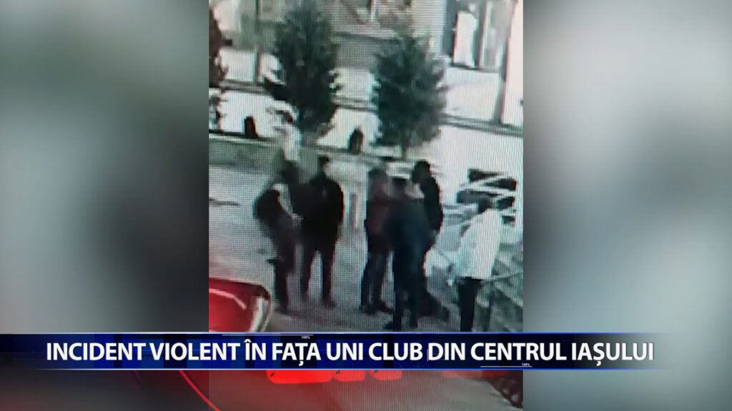 Incident violent in fata unui club din centrul Iasului