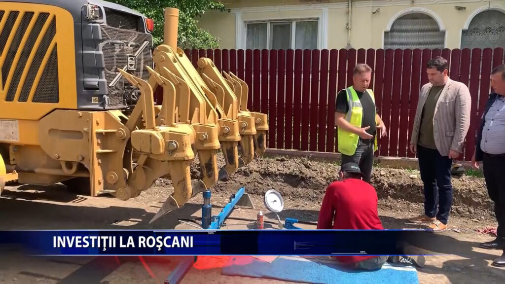 Investitii in comuna Roscani