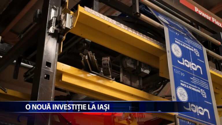 O NOUA INVESTITIE LA IASI