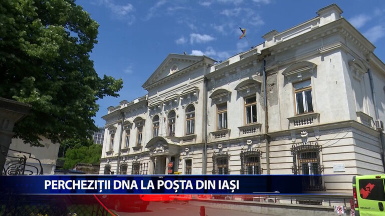 Perchezitii DNA la Posta din Iasi