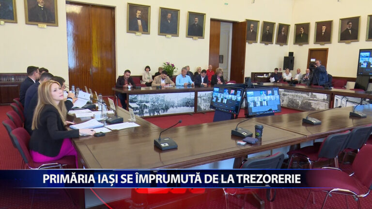 PRIMARIA IASI SE IMPRUMUTA DE LA TREZORERIE