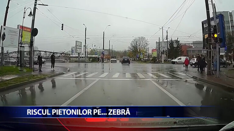RISCUL PIETONILOR PE „ZEBRA„