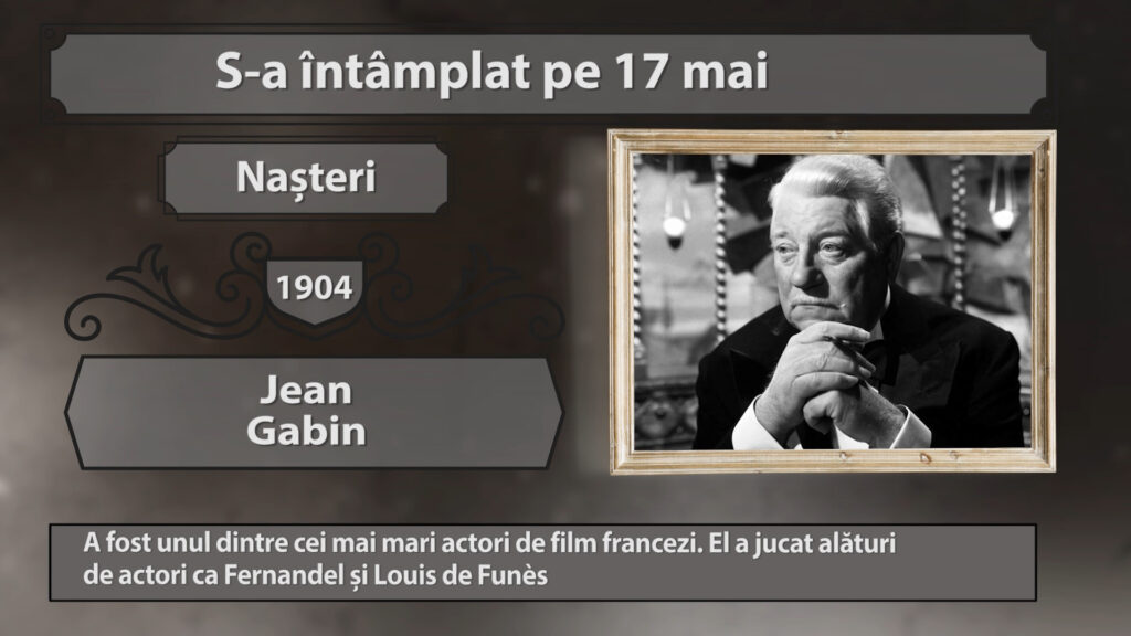 S-a intamplat pe …