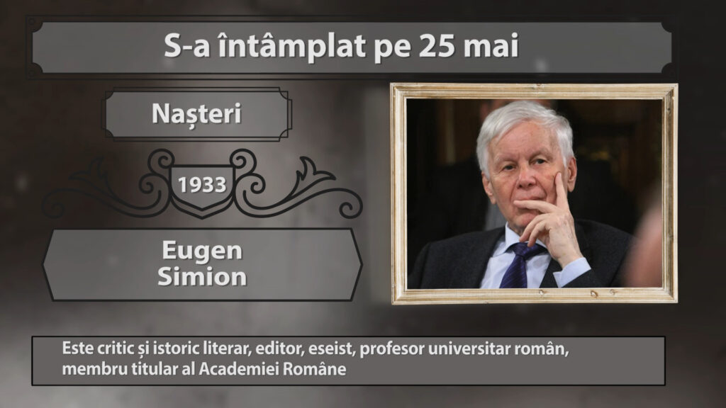 S-a intamplat pe …