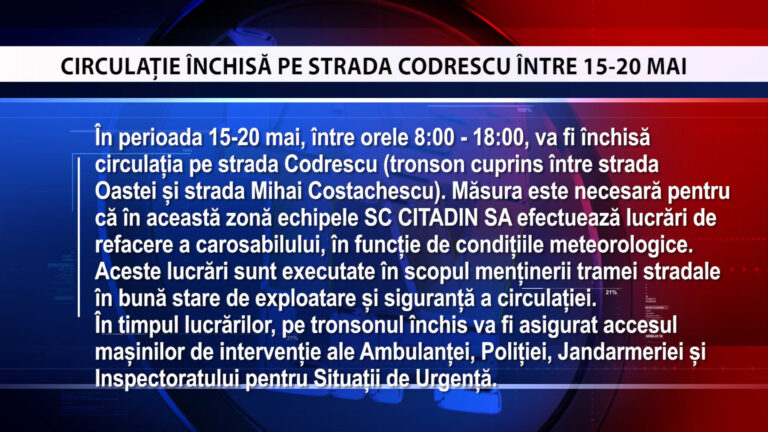 ANUNT CITADIN (CODRESCU)
